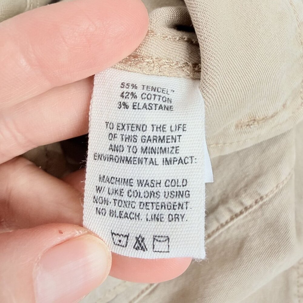 Alex Mill Beige Expedition Utility Jumpsuit Women’s Size M O48 - Picture 9 of 9